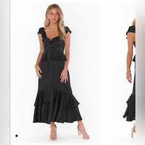 Show me your mumu Reese Ruffle Dress